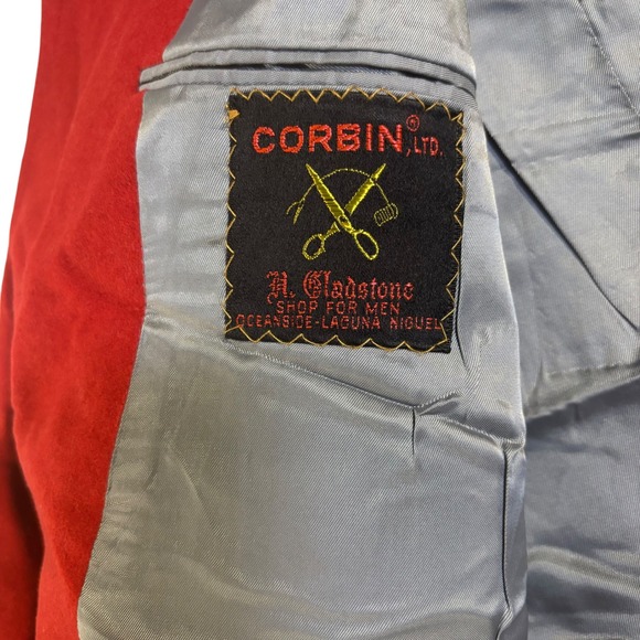 Elegant Red Women's Blazer - Picture 4 of 13